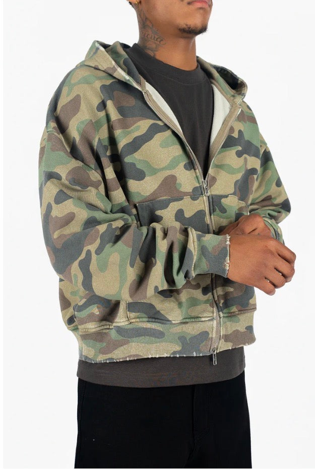 Camo Baby Zip Up
